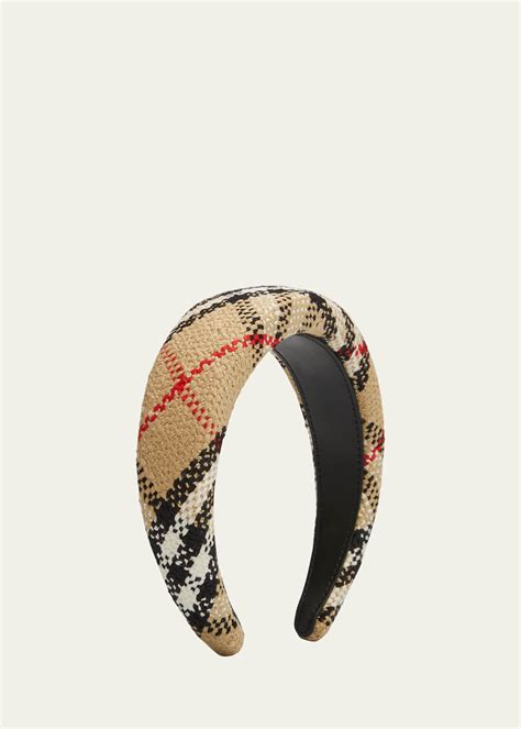 burberry tweed headbands.